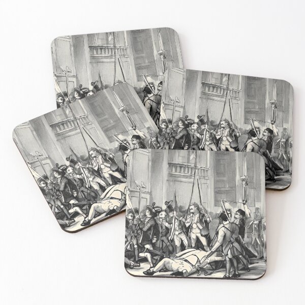 Item preview, The French Revolution - rioting in the streets sketch designed and sold by StedeBonnet.