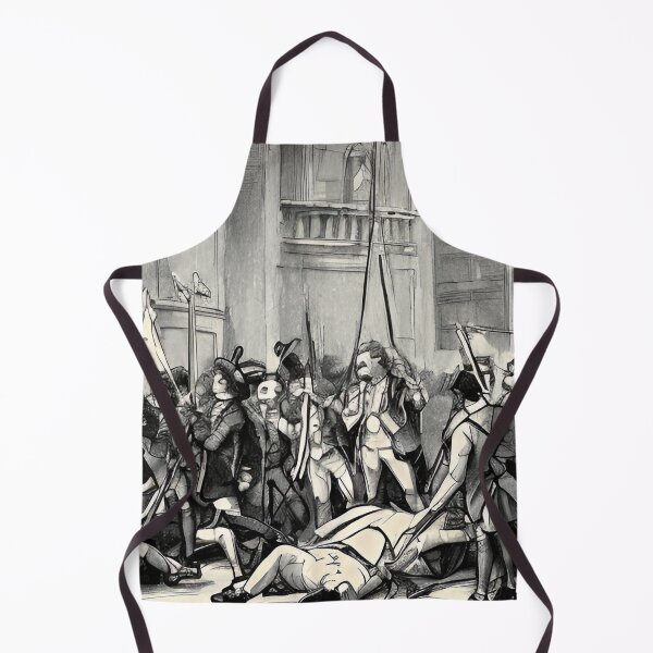 Item preview, The French Revolution - rioting in the streets sketch designed and sold by StedeBonnet.