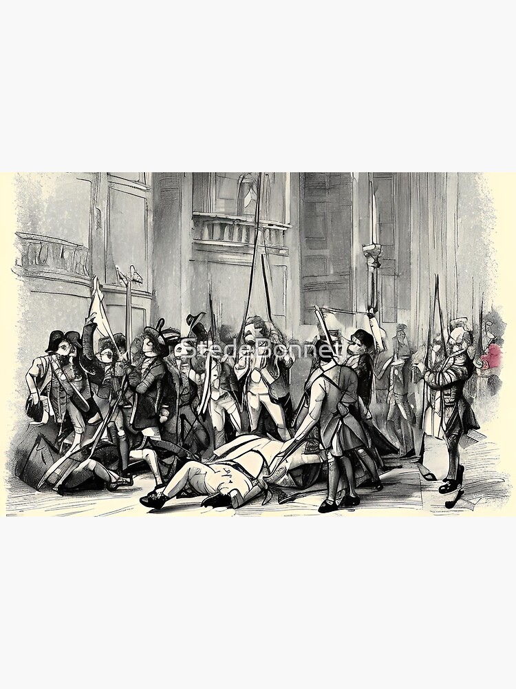 Disover The French Revolution - rioting in the streets sketch Premium Matte Vertical Poster