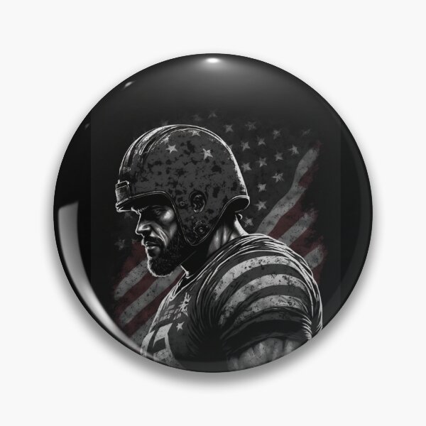 Item preview, American Football Player Usa Flag designed and sold by druckfun.