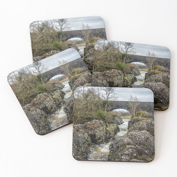 Item preview, College Linn Waterfall on the Water of Ken at Kendoon, Dumfries and Galloway, Scotland designed and sold by SnapTPhotograph.