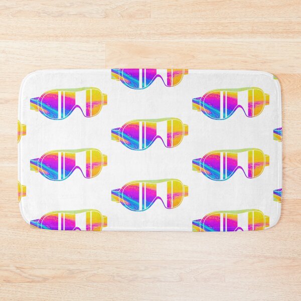 Item preview, Yellow Tie Dye Ski Goggles  designed and sold by Dalaura.