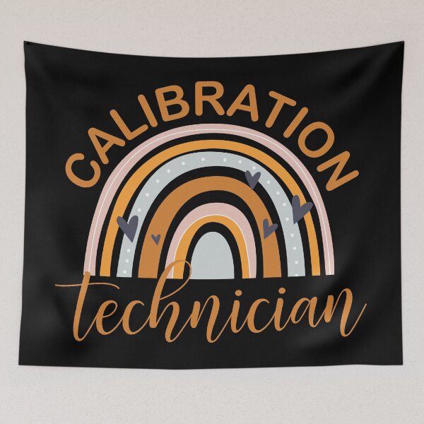 Item preview, Calibration Technician Loves Hearts designed and sold by NestaReign.