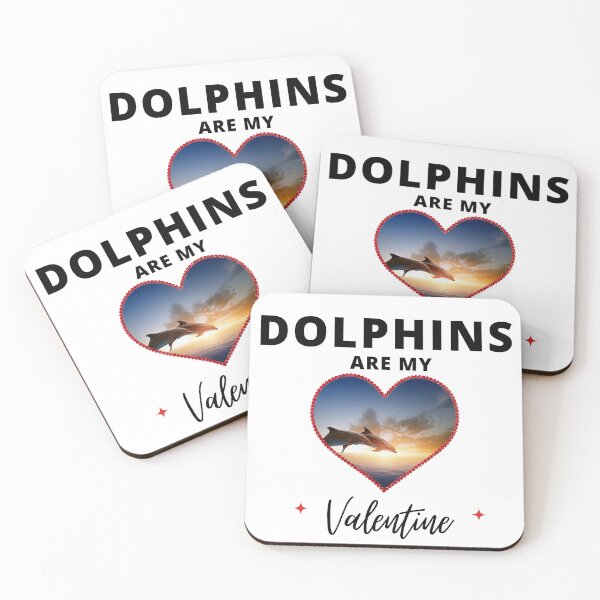 Item preview, Dolphins Are My Valentine  designed and sold by Itsheartshop.