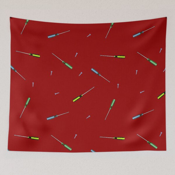 Item preview, Screwdriver and screws work pattern -  Available on socks mugs shirts stickers and more designed and sold by Dude  Stuff.