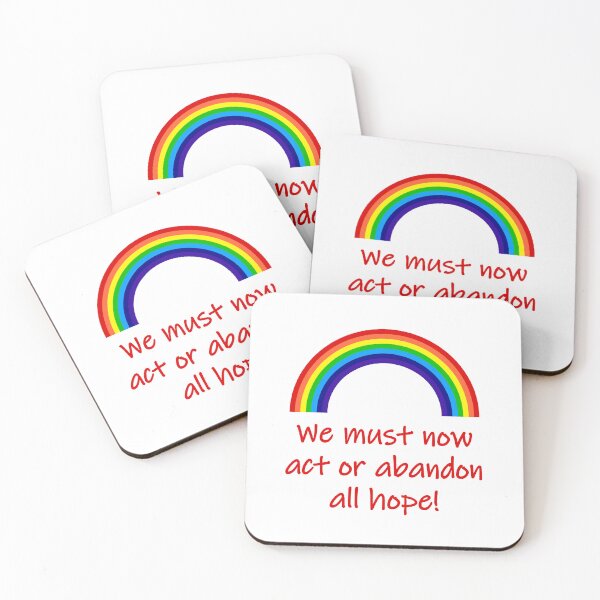 Item preview, We Must Now Act Or Abandon All Hope  designed and sold by CrankyOldDude.