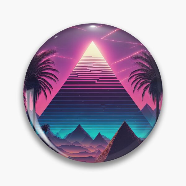 Item preview, A Pyramid in the Neon Sands designed and sold by Mullet Monkey.