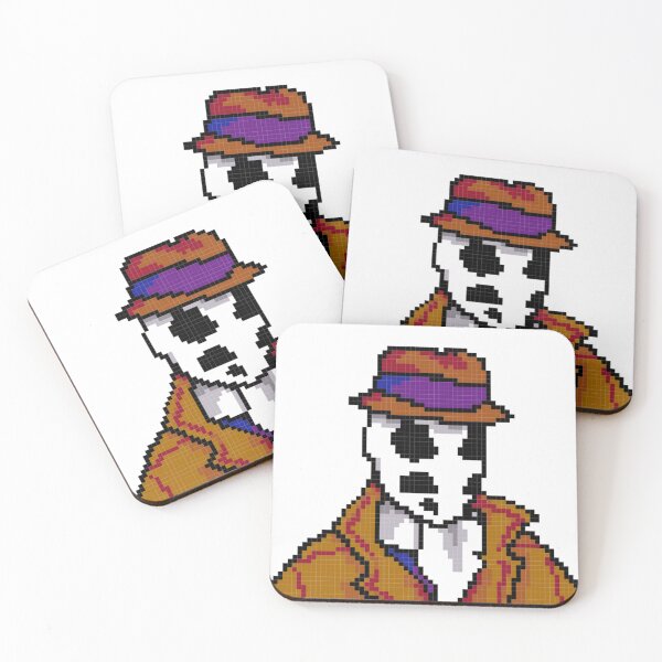 Item preview, Rorschach - Pixel Art designed and sold by beccabackwards.
