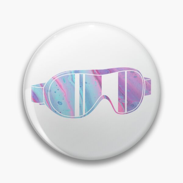 Item preview, Blue and Purple Ski Goggles  designed and sold by Dalaura.