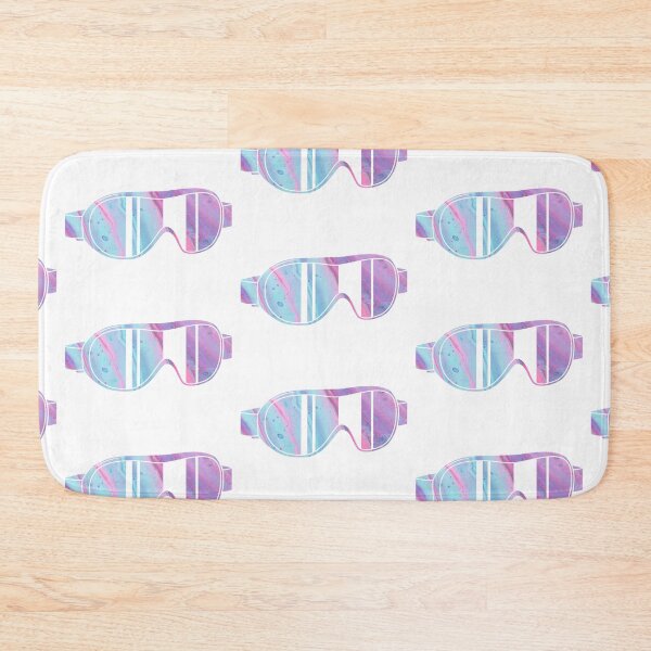 Item preview, Blue and Purple Ski Goggles  designed and sold by Dalaura.