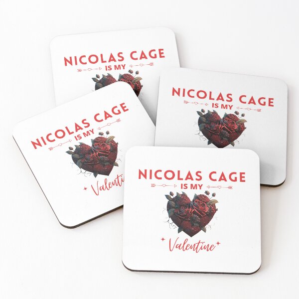 Item preview, Nicolas Cage Is My Valentine designed and sold by Itsheartshop.