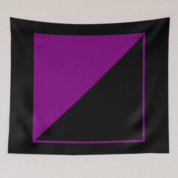 Item preview, Anarchist Flag--Black & Purple designed and sold by SCHPiDAUU.