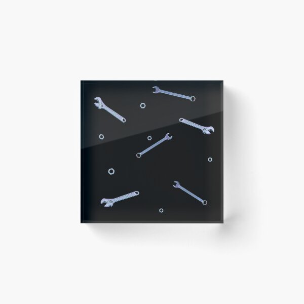 Item preview, Wrench Nuts and Bolts Pattern -  Available on socks mugs shirts stickers and more designed and sold by Dude  Stuff.