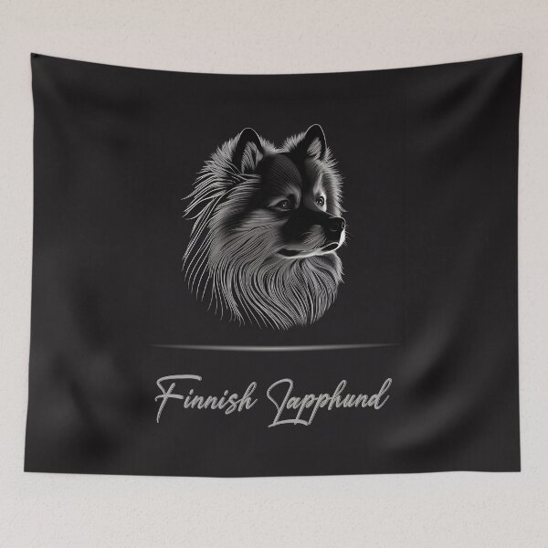Item preview, Elegant Finnish Lapphund designed and sold by Best-Breeds.