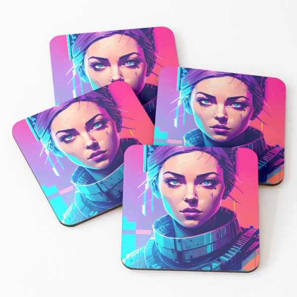 Item preview, Retro-Futurist Femme Fatale designed and sold by agoberg.