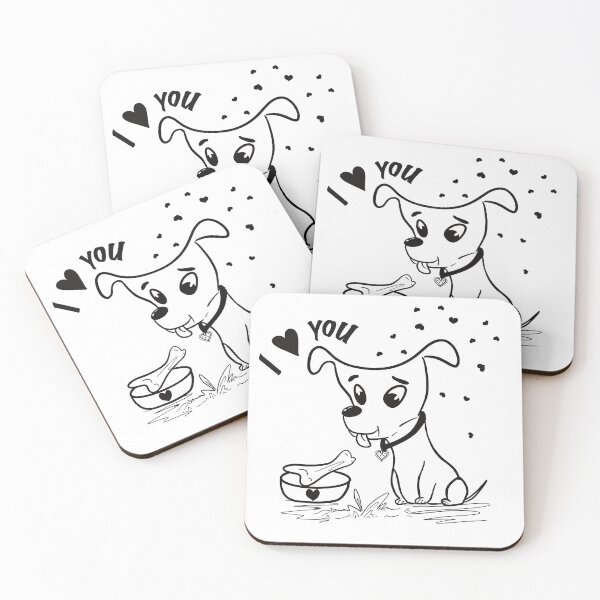 Item preview, Valentine dog designed and sold by Xatutik.art.