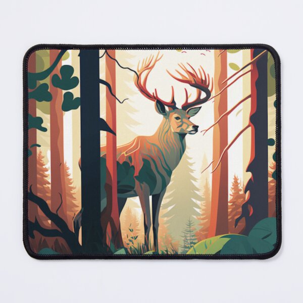 Item preview, Deer in the forest art work designed and sold by Maryberry96.