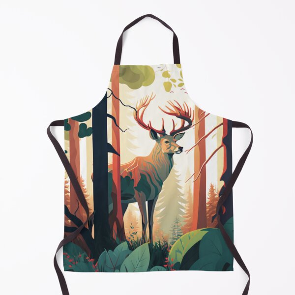 Item preview, Deer in the forest art work designed and sold by Maryberry96.