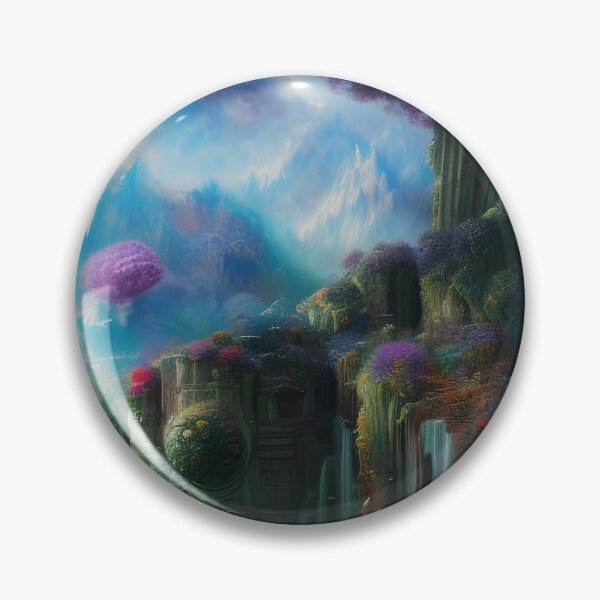 Item preview, Fantasy Old Garden City.  designed and sold by DEKA777.