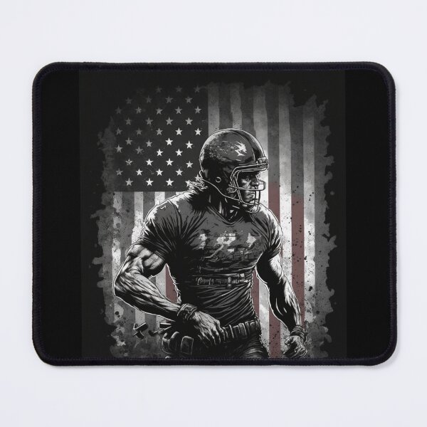 Item preview, American Football Player Usa Flag designed and sold by druckfun.