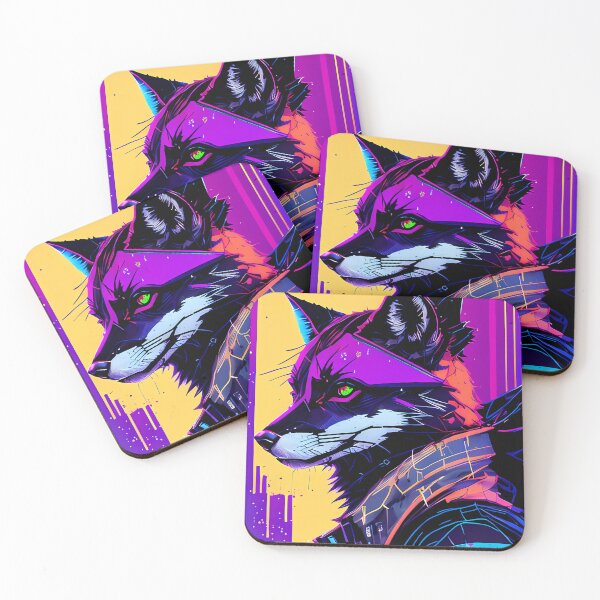 Item preview, Electro Dystopian Wolf designed and sold by agoberg.