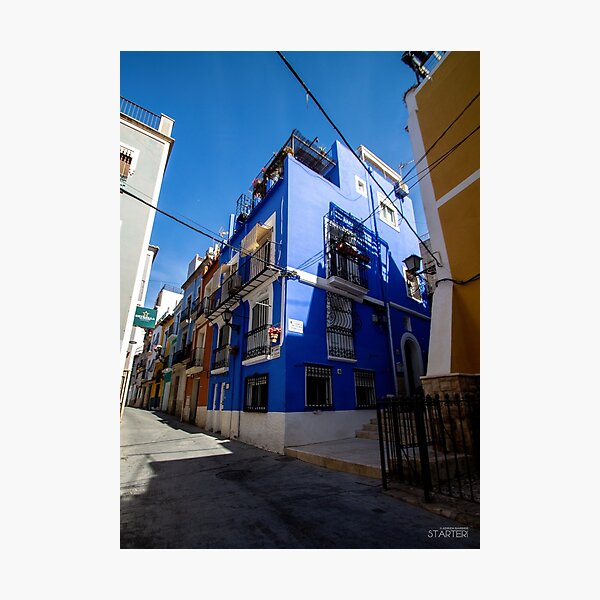 Alicante - Barri Veli Photographic Print