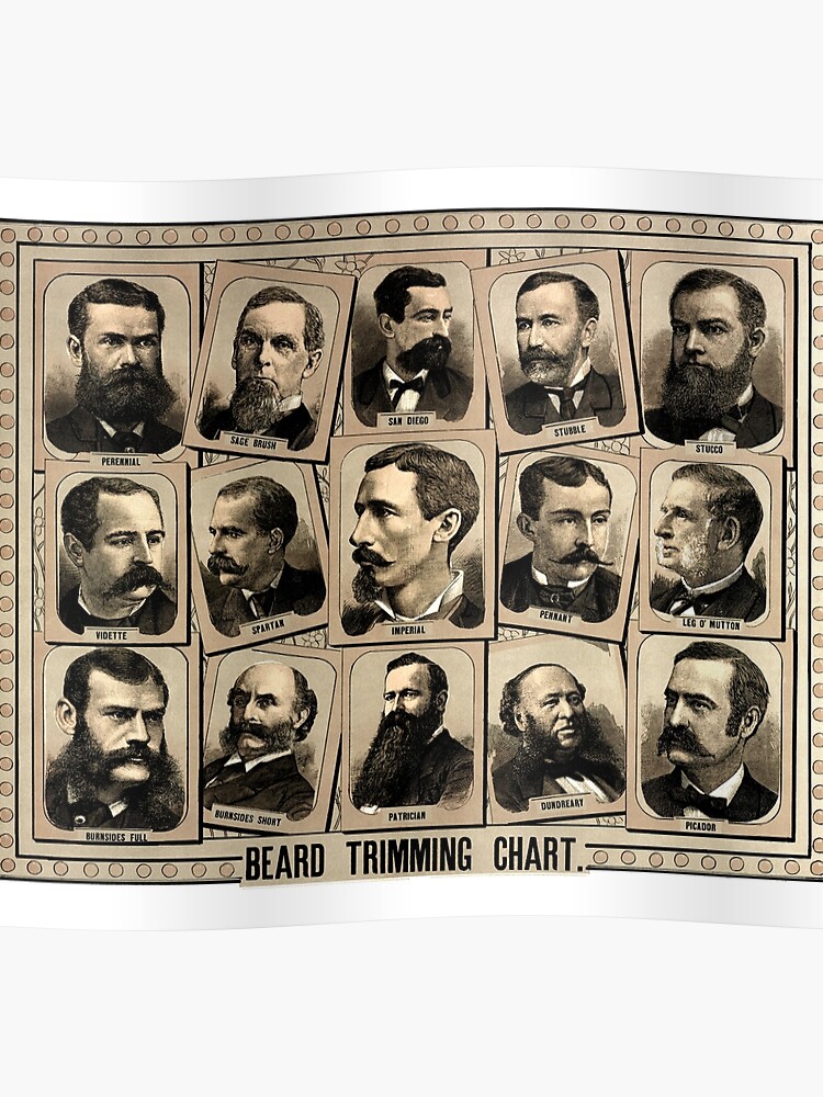 Barbershop Beard Chart