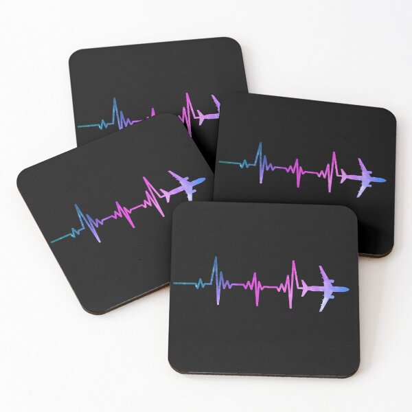 Item preview, Airplane Space Heartbeat For Aviation Plane Aircraft Pilot designed and sold by JokeGysen.