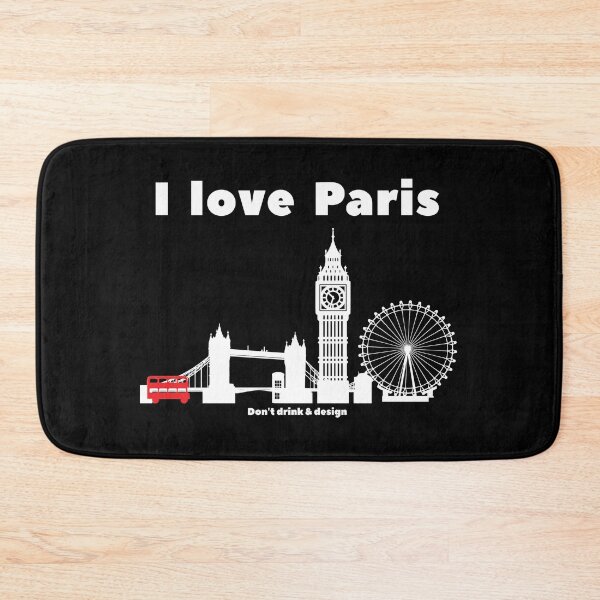 Item preview, City Paris London skyline design comedy designed and sold by popanato.