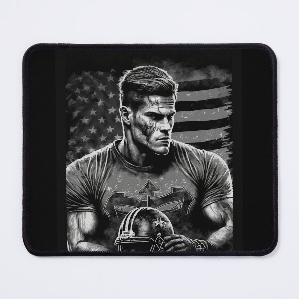 Item preview, American Football Player Usa Flag designed and sold by druckfun.