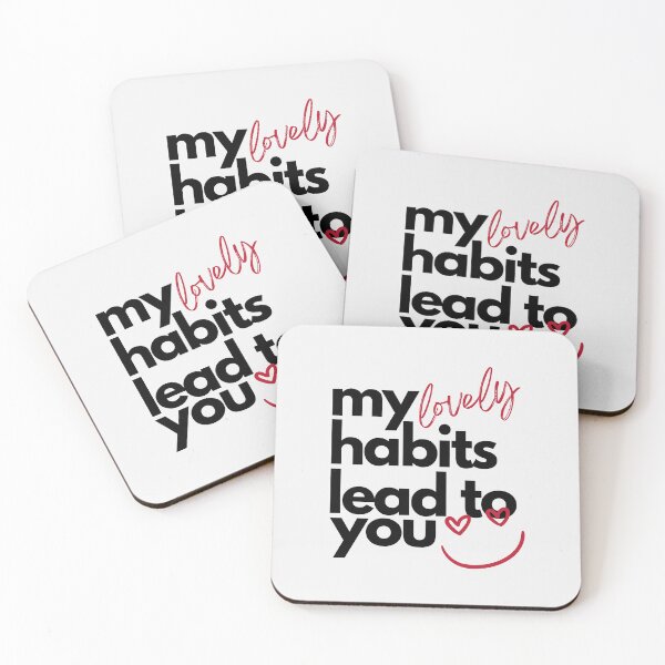 Item preview, My lovely habits lead to you designed and sold by Anvc-Art.