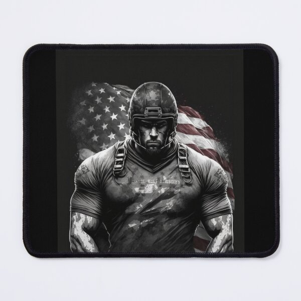Item preview, American Football Player Usa Flag designed and sold by druckfun.