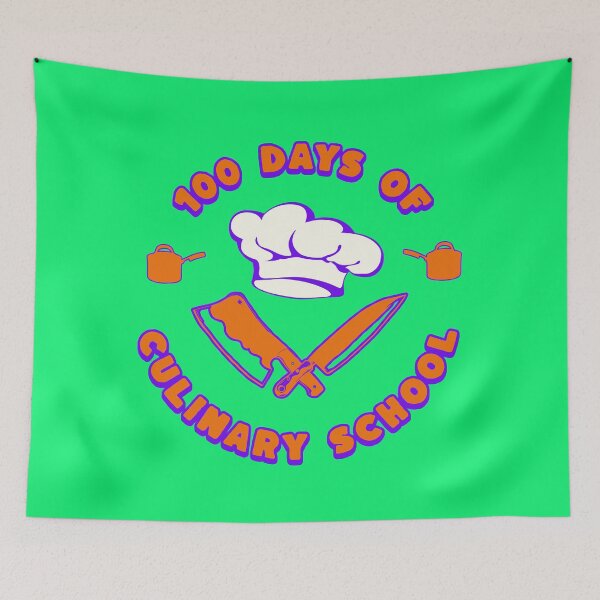 Item preview, 100 Days of Culinary School designed and sold by vystudio.