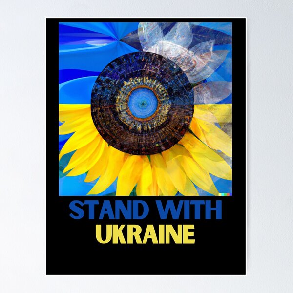 Item preview, Stand With Ukraine designed and sold by T- VIbes ⭐ ⭐ ⭐ ⭐ ⭐.