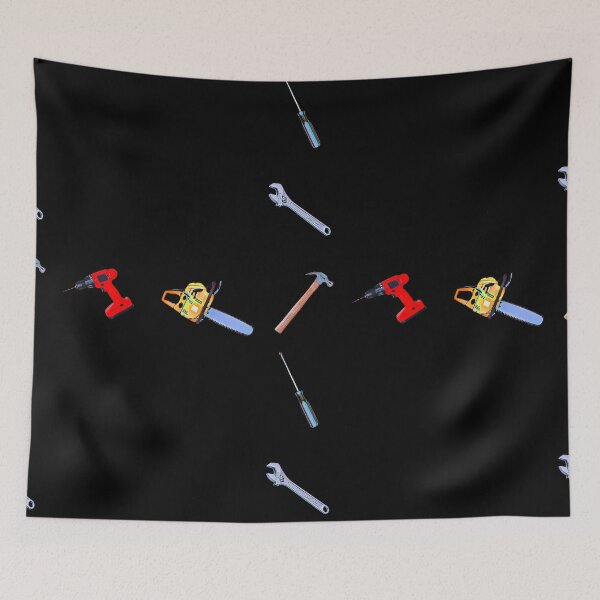 Item preview, Handyman Tools Pattern -  Available on socks mugs shirts stickers and more designed and sold by Dude  Stuff.