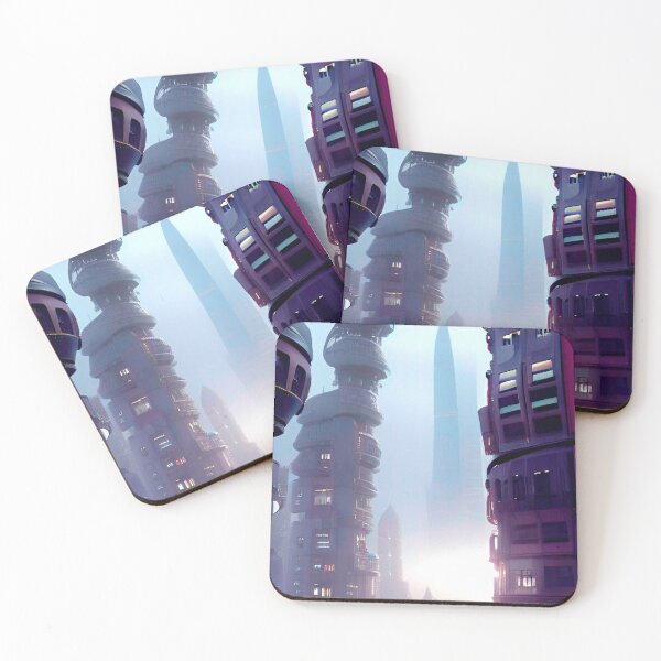 Item preview, The Futuristic City. designed and sold by SHALOXX.