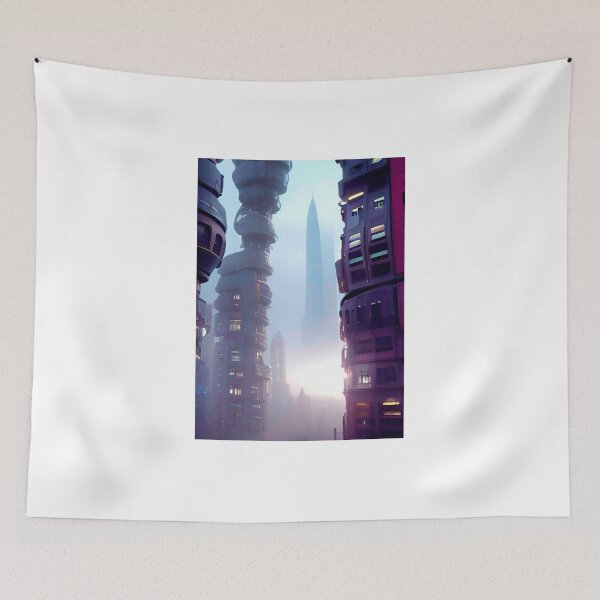 Item preview, The Futuristic City. designed and sold by SHALOXX.
