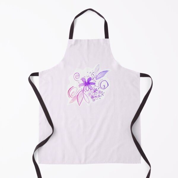 Item preview, Purple flower watercolor painting | Watercolor purple flower sketch designed and sold by lausn.