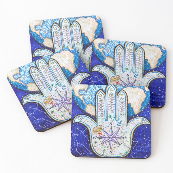 Item preview, Hamsa Hand. Safe Travels designed and sold by kpalana.