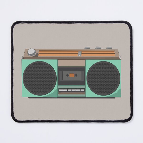 Item preview, Retro Boombox Green Radio designed and sold by dailycake.
