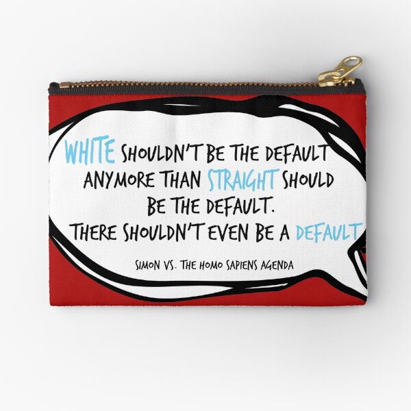 Simon Vs. The Homo Sapiens Agenda Zipper Pouch