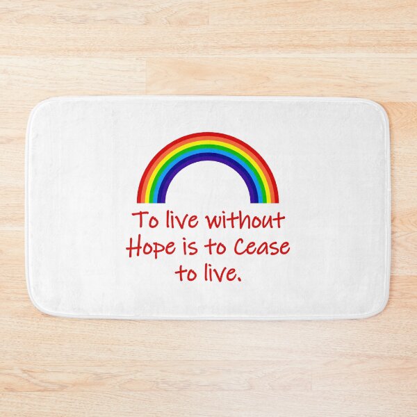 Item preview, To Live Without Hope  designed and sold by CrankyOldDude.