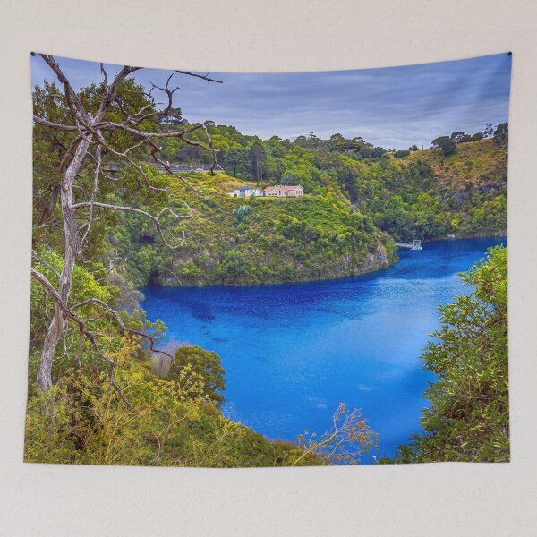 Item preview, Blue Lake inside Ancient Volcanic Caudron - Mount Gambier, South Australia designed and sold by Steven Jodoin.