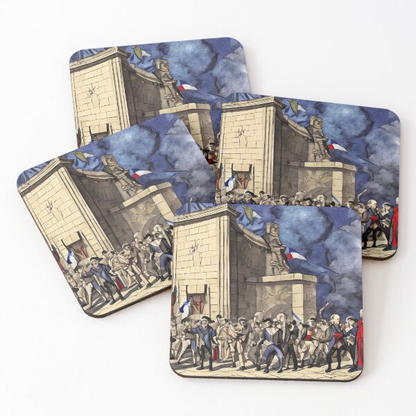 Item preview, French revolution 1789, the starving people mass and storm in revolt designed and sold by StedeBonnet.