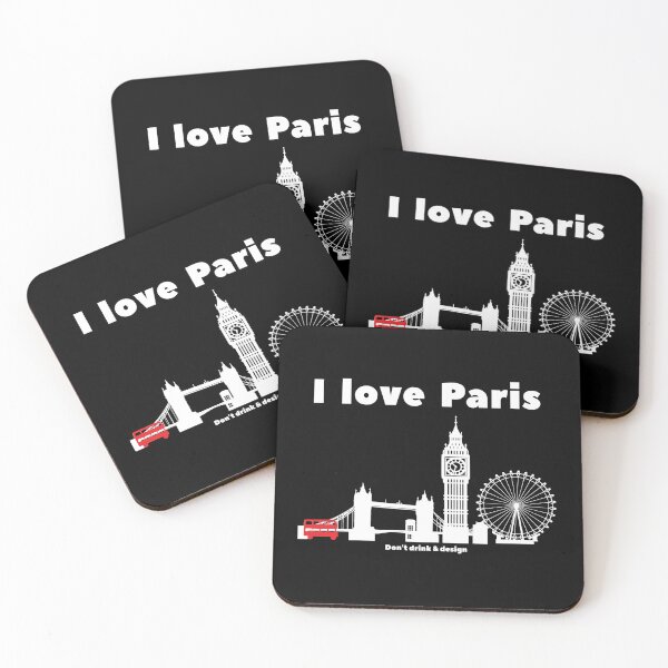 Item preview, City Paris London skyline design comedy designed and sold by popanato.