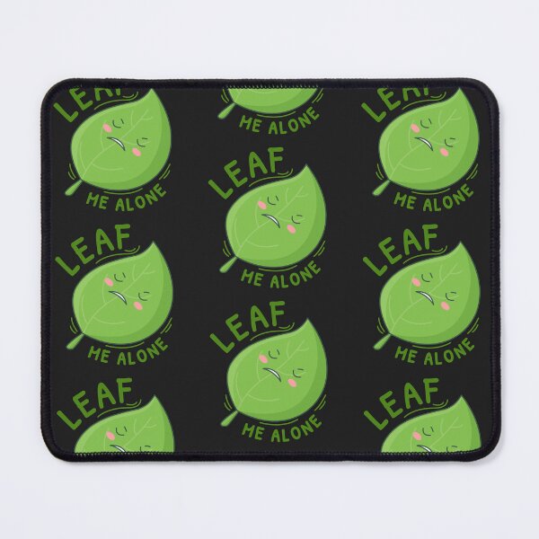 Item preview, Leaf me alone cute design designed and sold by BrightLightArts.
