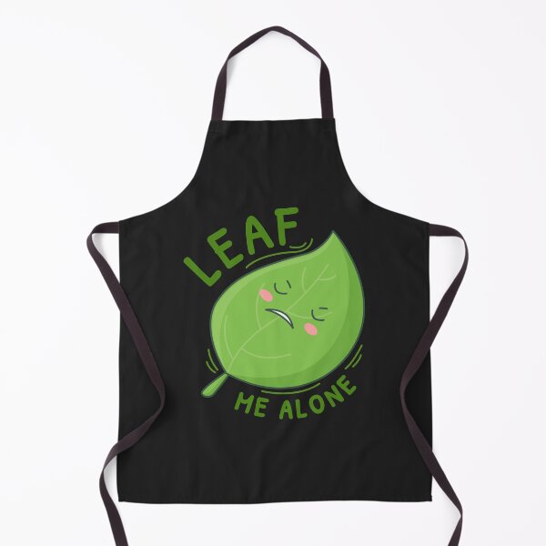 Item preview, Leaf me alone cute design designed and sold by BrightLightArts.