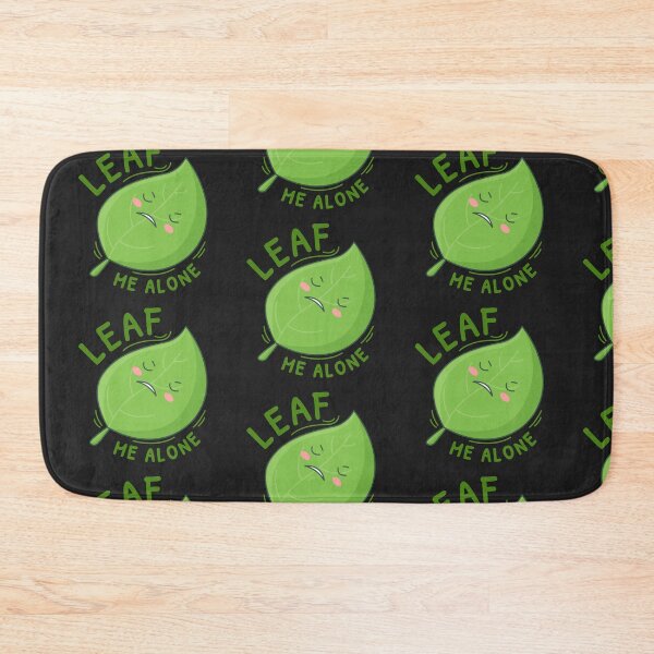 Item preview, Leaf me alone cute design designed and sold by BrightLightArts.