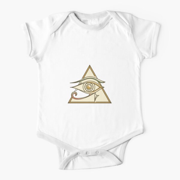 Eye Of Horus Short Sleeve Baby One-Piece for Sale | Redbubble