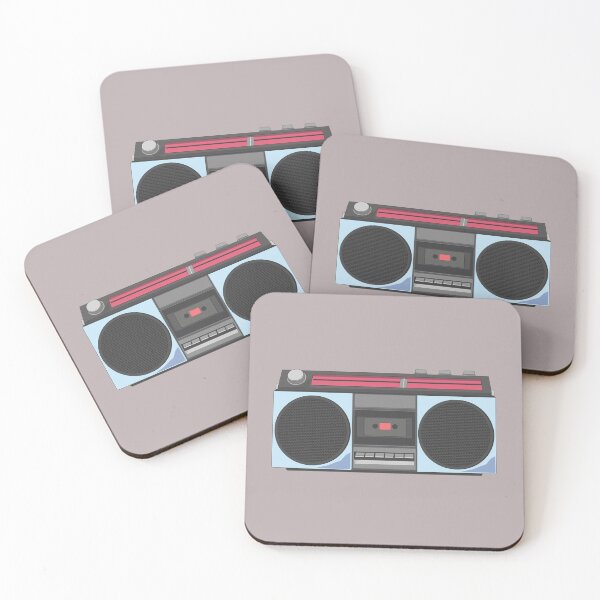 Item preview, Retro Boombox Blue Radio  designed and sold by dailycake.